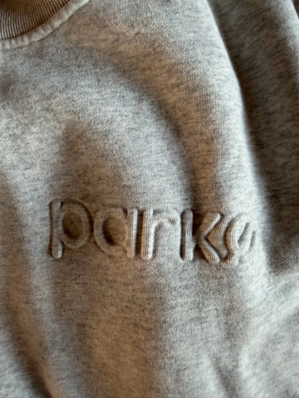 Women’s Crewneck Sweatshirt in Light Gray - Picture 4 of 6